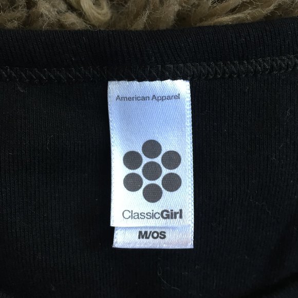 American Apparel TO squirrel black cotton tee - size M - Picture 3 of 5